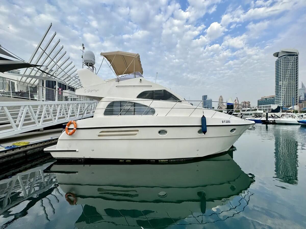 First Yacht Ride Dubai Marina