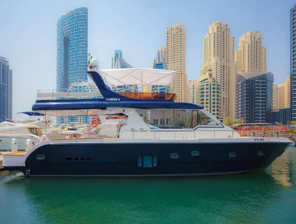 65ft Dubai Marina Yacht Rental