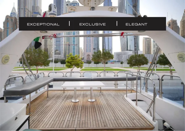 Dubai Luxury Yacht Charter – 75ft