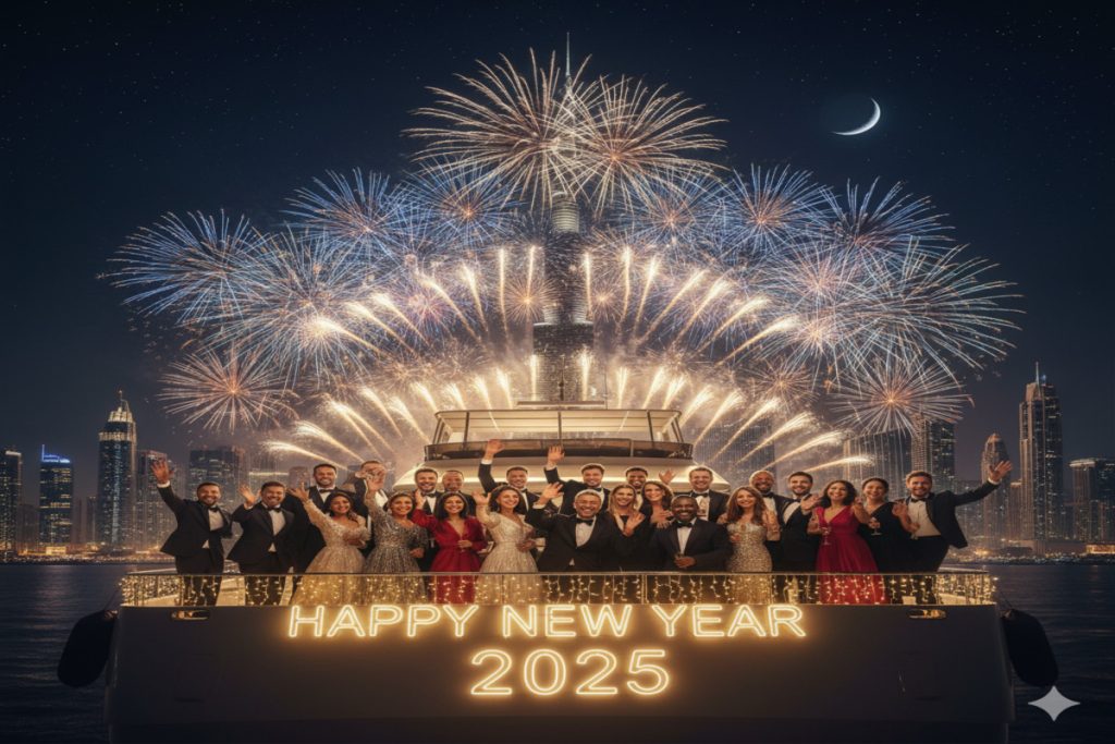 new year yacht booking dubai