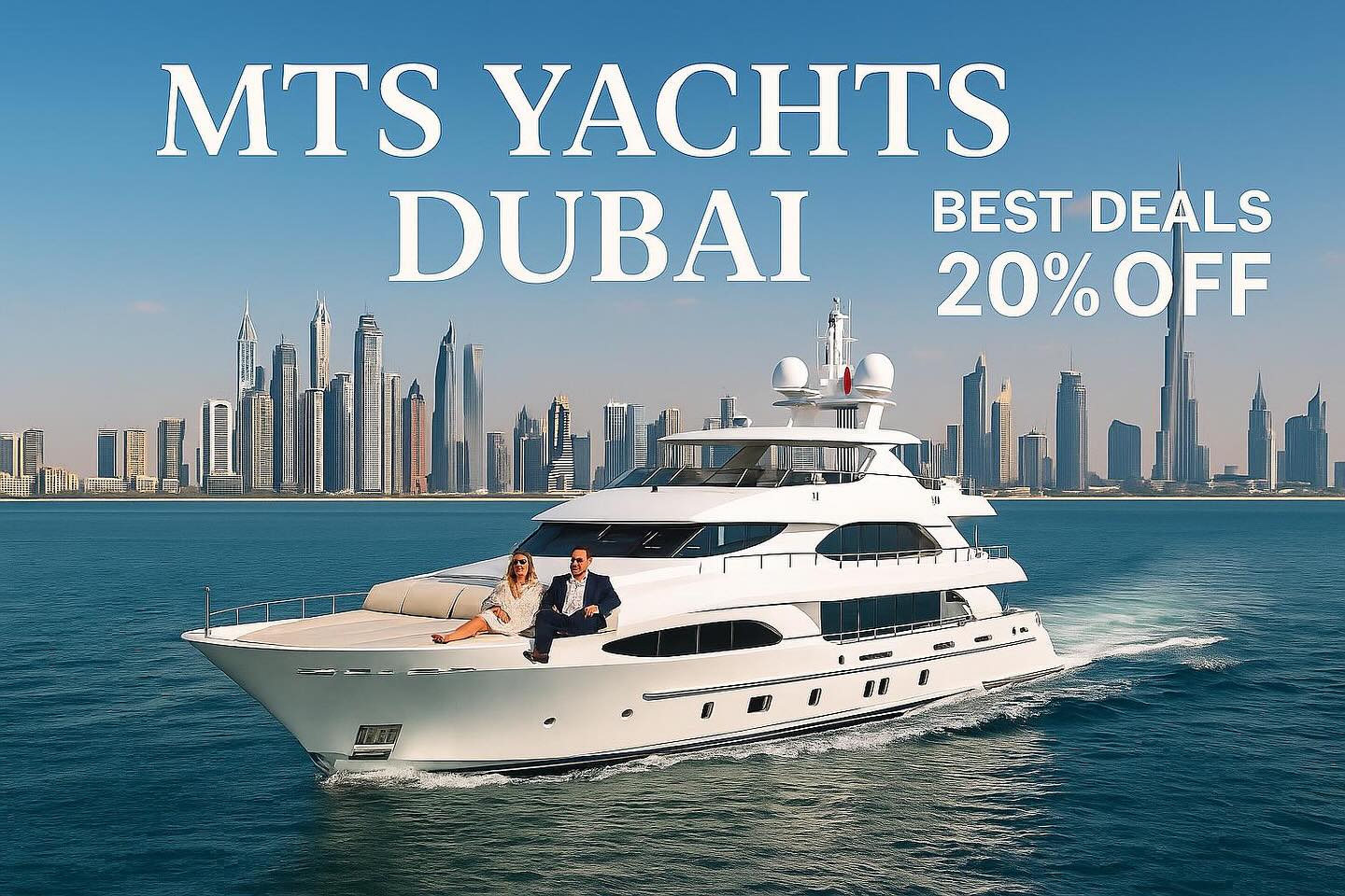 MTS Yachts Dubai with 20% off